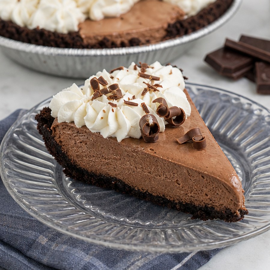 German's Sweet Chocolate Cream Pie
