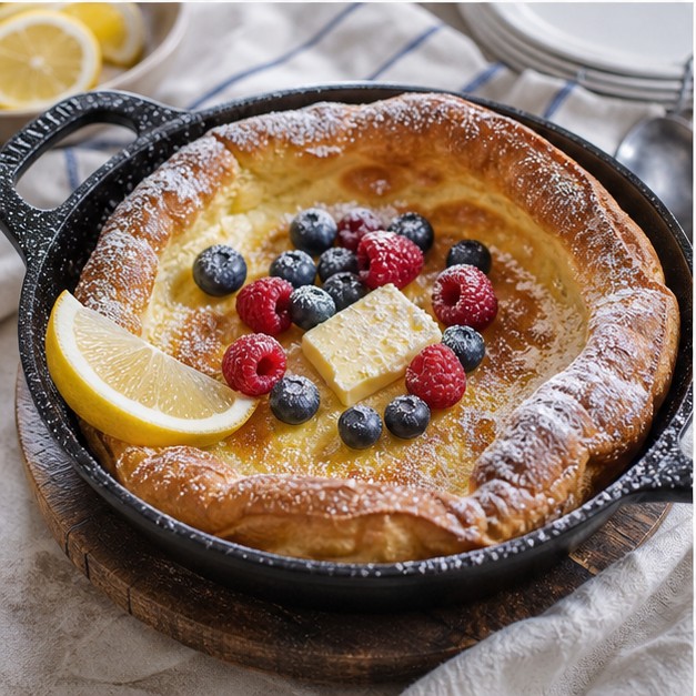 Puffy Baked German Pancakes
