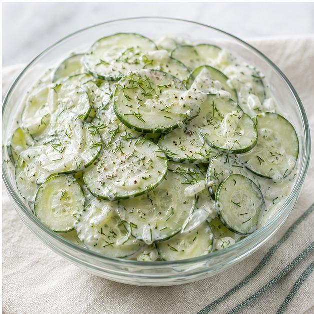 Germany Gurting Cucumber Salad