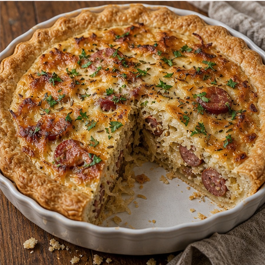 Sauerkraut Pie