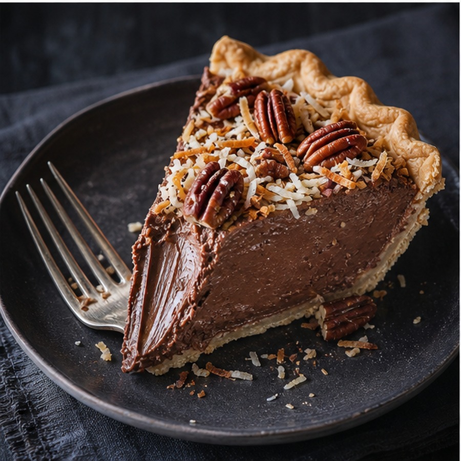 German Sweet Chocolate Pie *