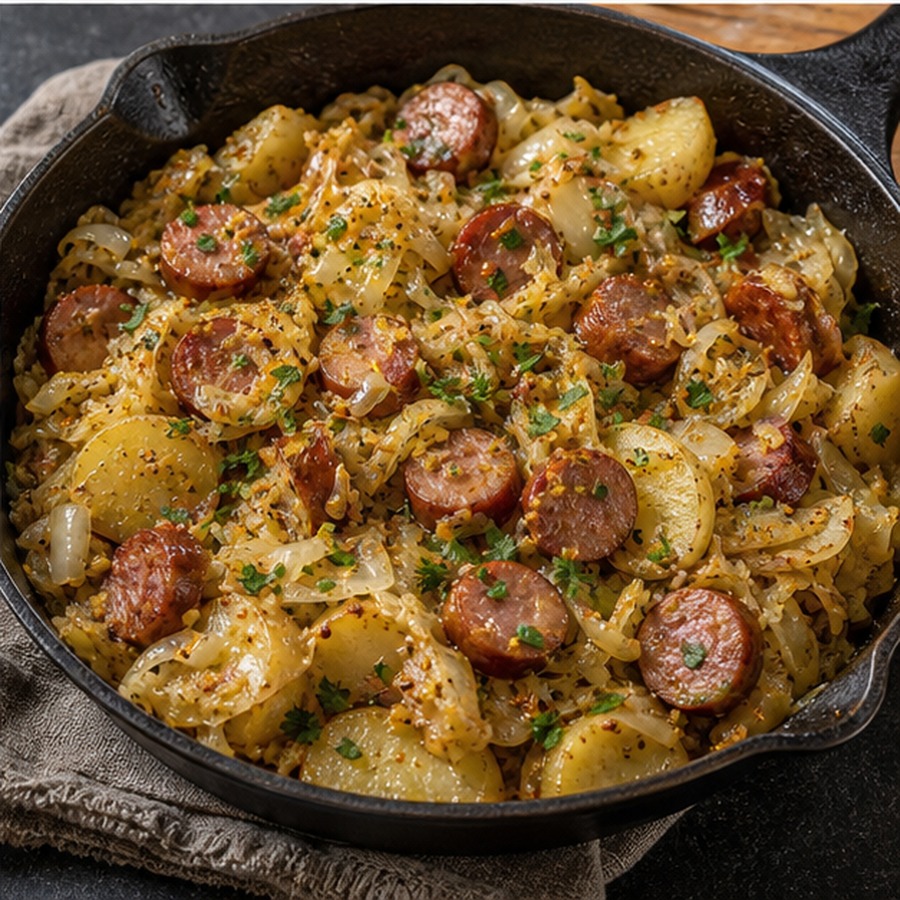 German Skillet Supper