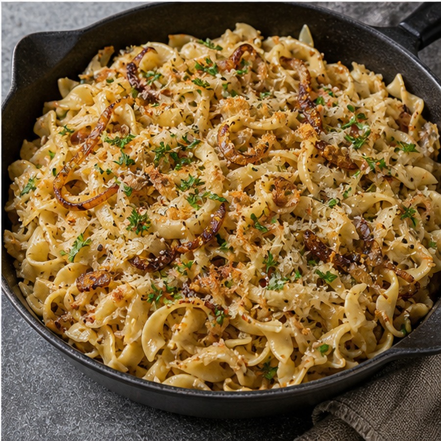 Frigideira de macarrão Kraut alemão