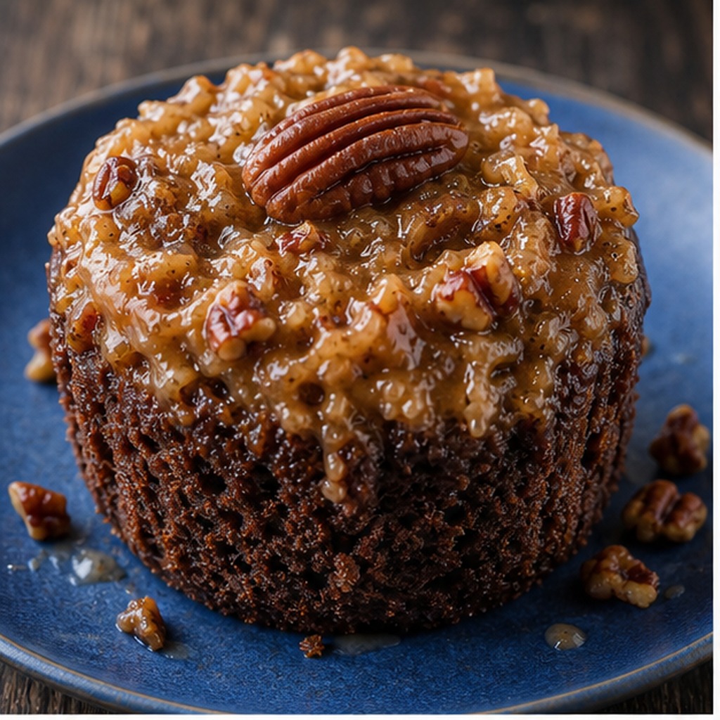 German Chocolate Upside-Down Cake