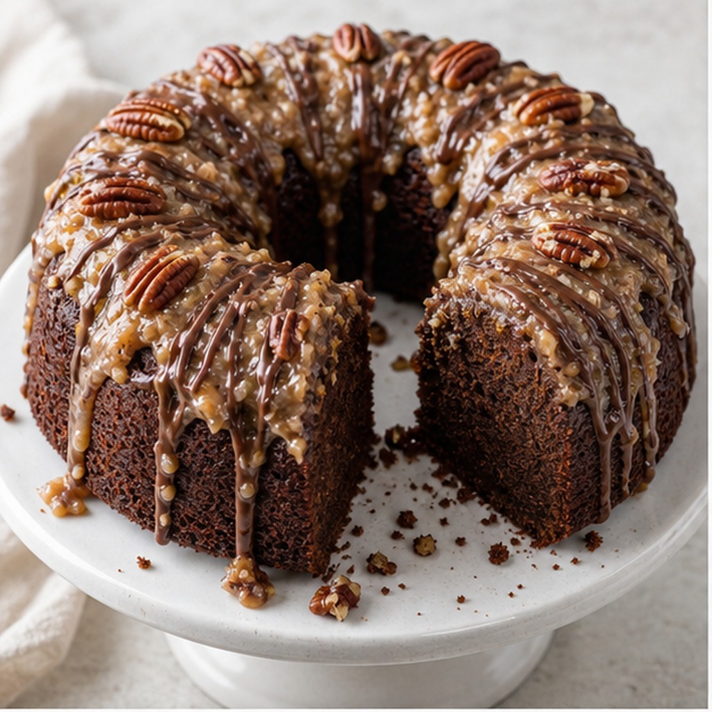 German Chocolate Pound Cake