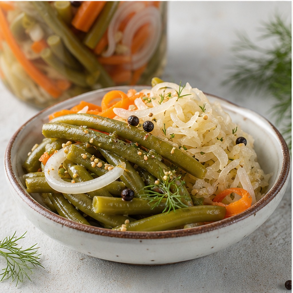 Pickled Beans or Sauerkraut