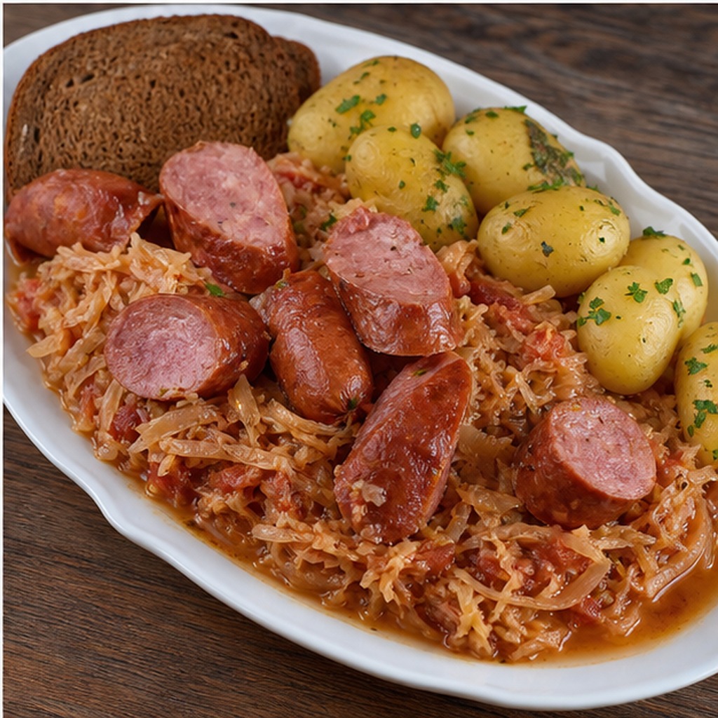 Kielbasa frais et choucroute