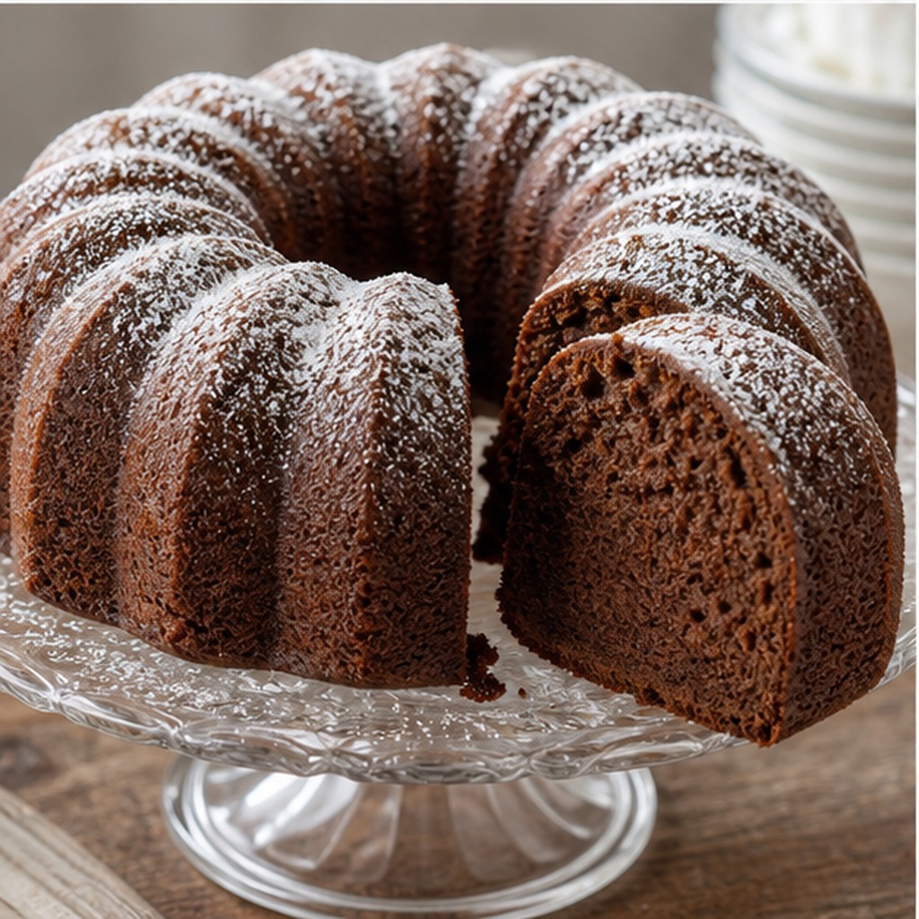German Chocolate Pound Cake
