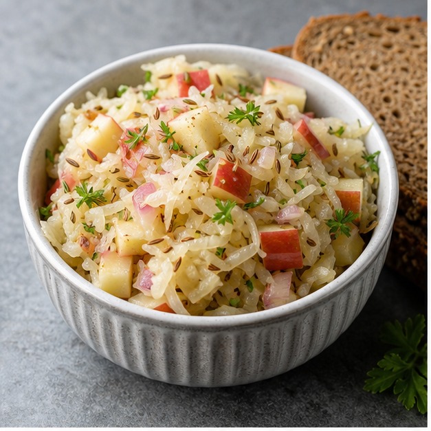 Sauerkraut Apple Relish