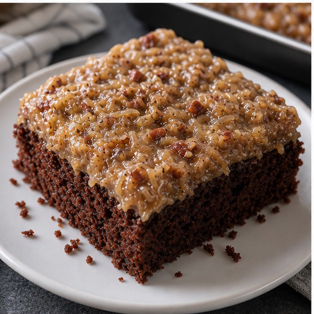 Easy German Chocolate Cake