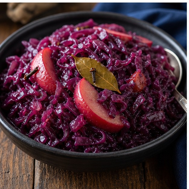 Red Cabbage - German Style(Sweet and Sour)