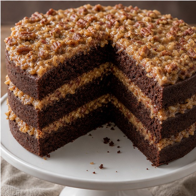 Classic German Chocolate Cake