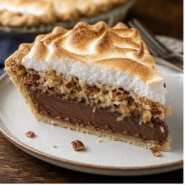 German Chocolate Pie