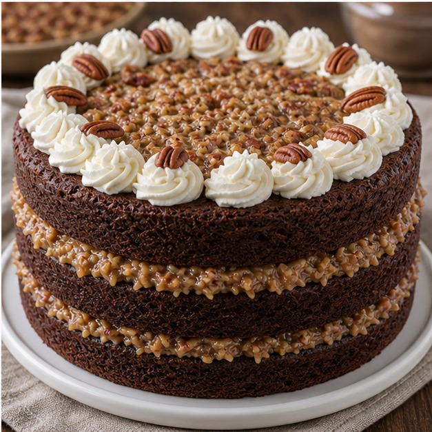 German's Sweet Chocolate Cake