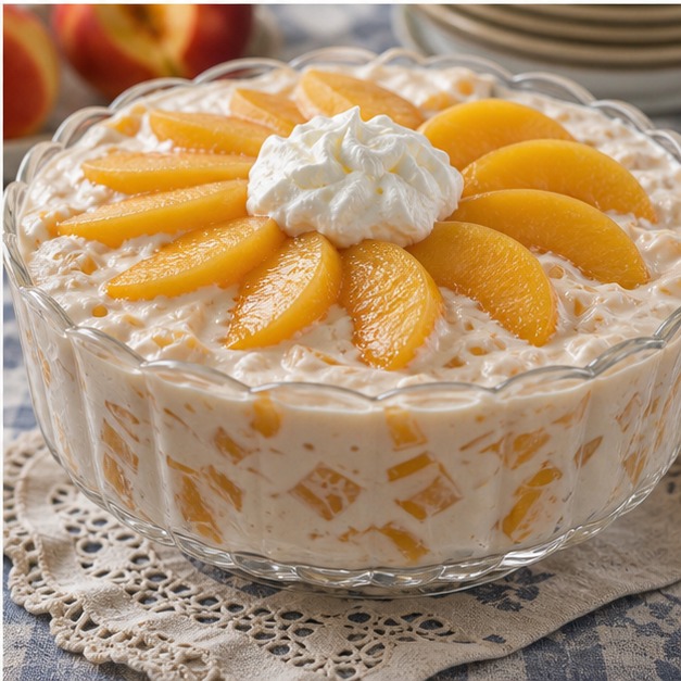 Peach Bavarian