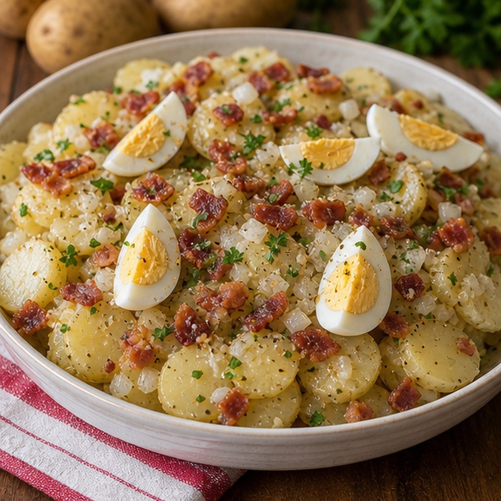 Salade de pommes de terre allemande