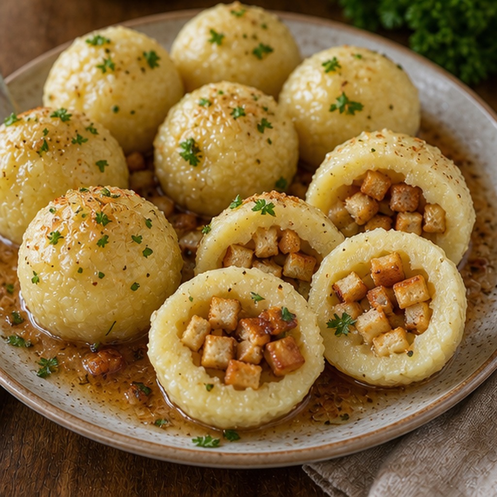 Kartoffelbällchen nach deutscher Art
