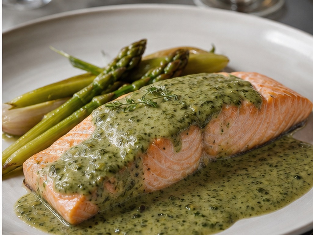 Saumon À L'Oseille