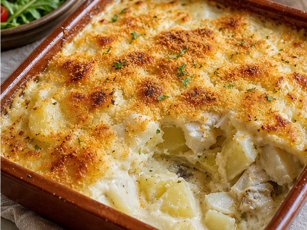 Bacalhau Com Natas