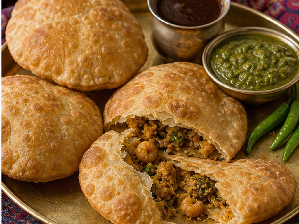 Chingri Kochuri