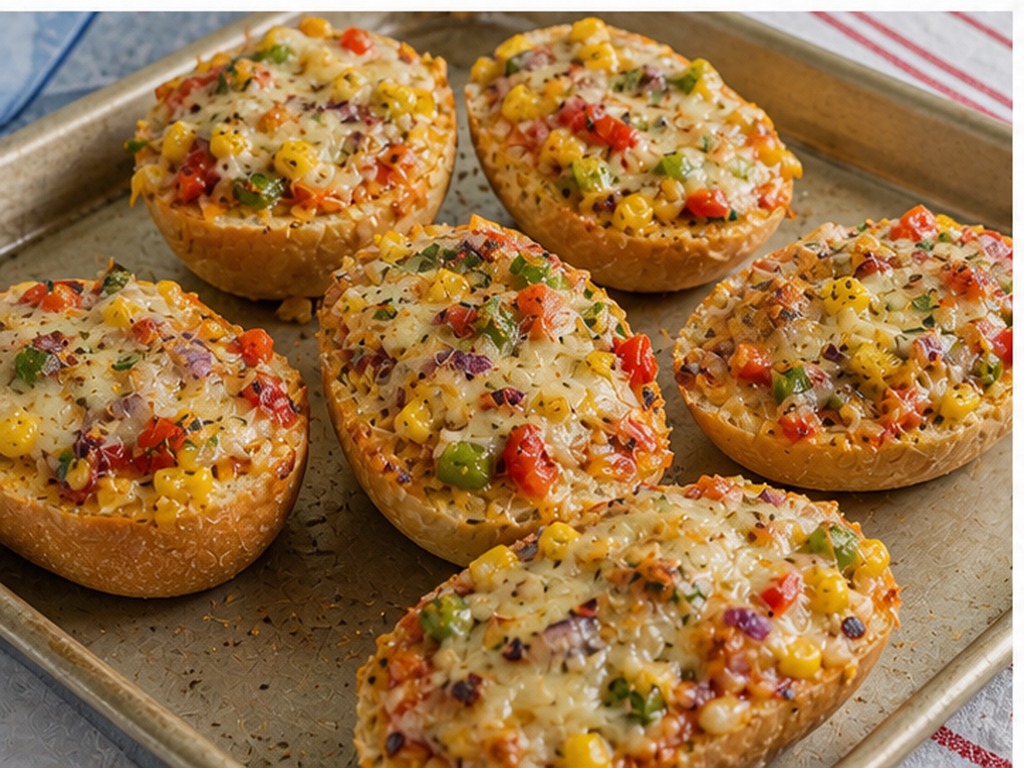 Bread Roll Pizzas