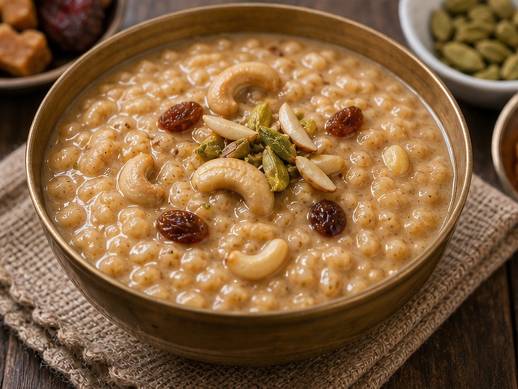 Payesh con palmera datilera Jaggery