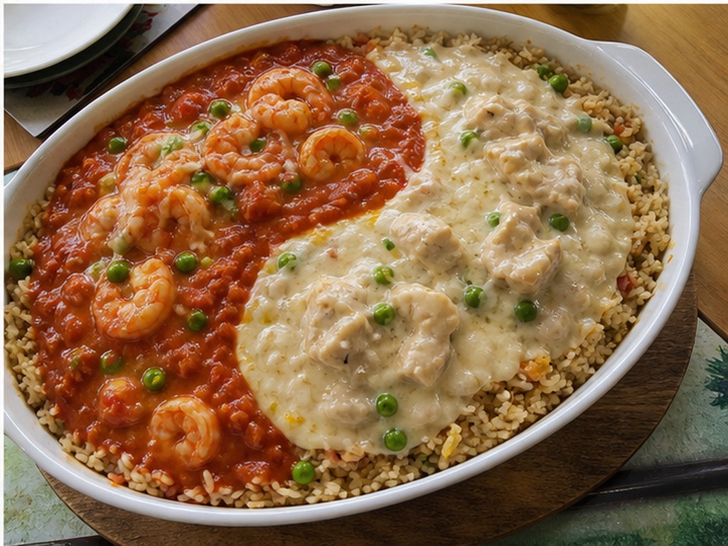 Riz Frit Yin Yang