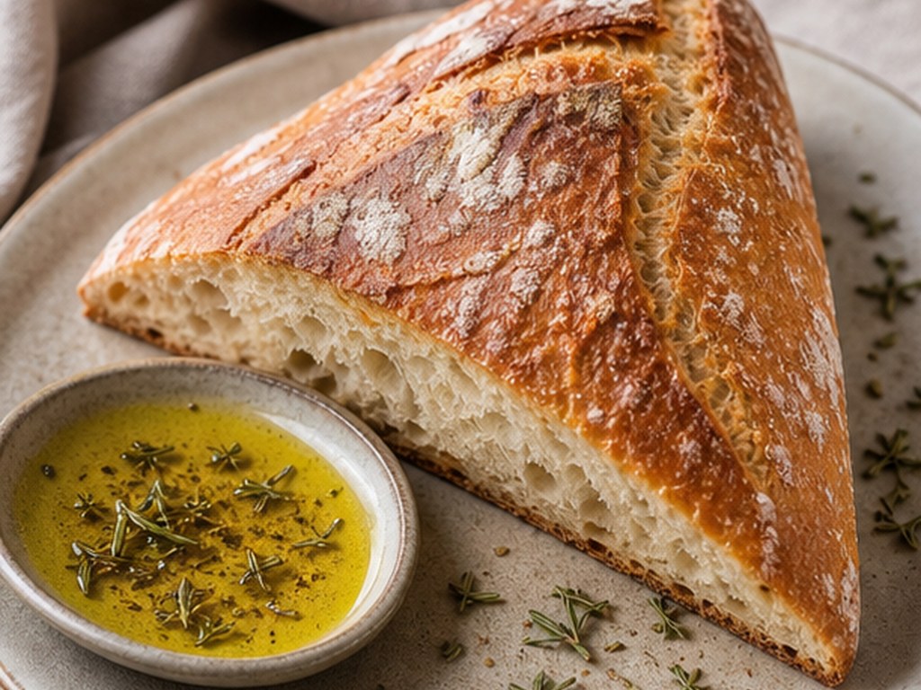 Triangular Loaf of Bread